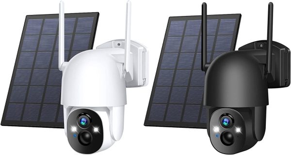 Security Cameras Wireless Outdoor, 3MP 2K FHD Outdoor Camera Wireless 2.4G Wi-Fi 360° View